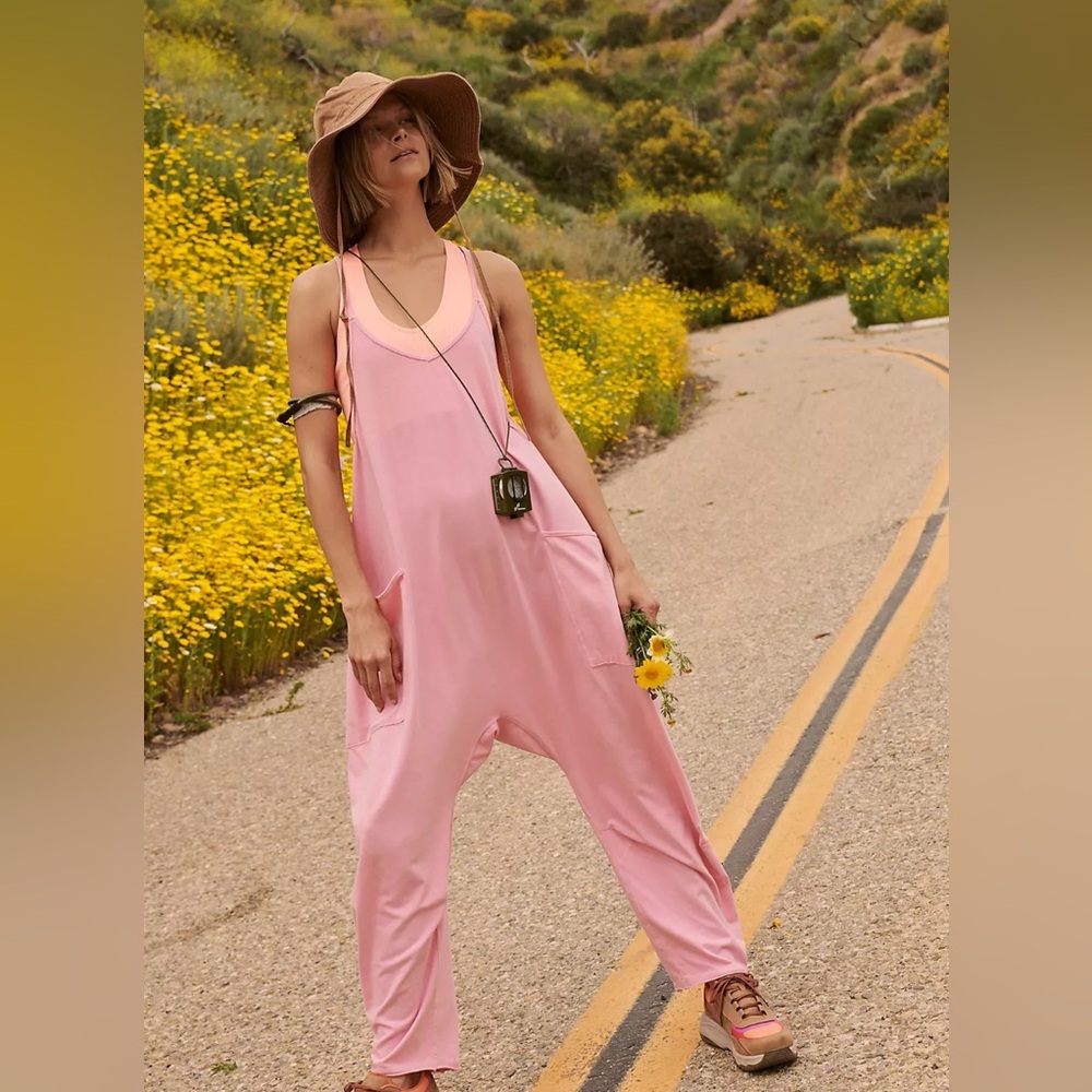 Free People Hot Shot Onesie: Prism Pink🌸